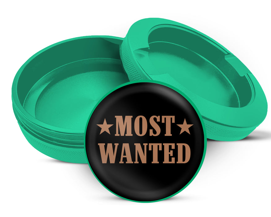 Green Most Wanted Carter Snus Storage Case