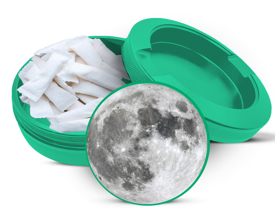 Green Full Moon Snus Storage Case