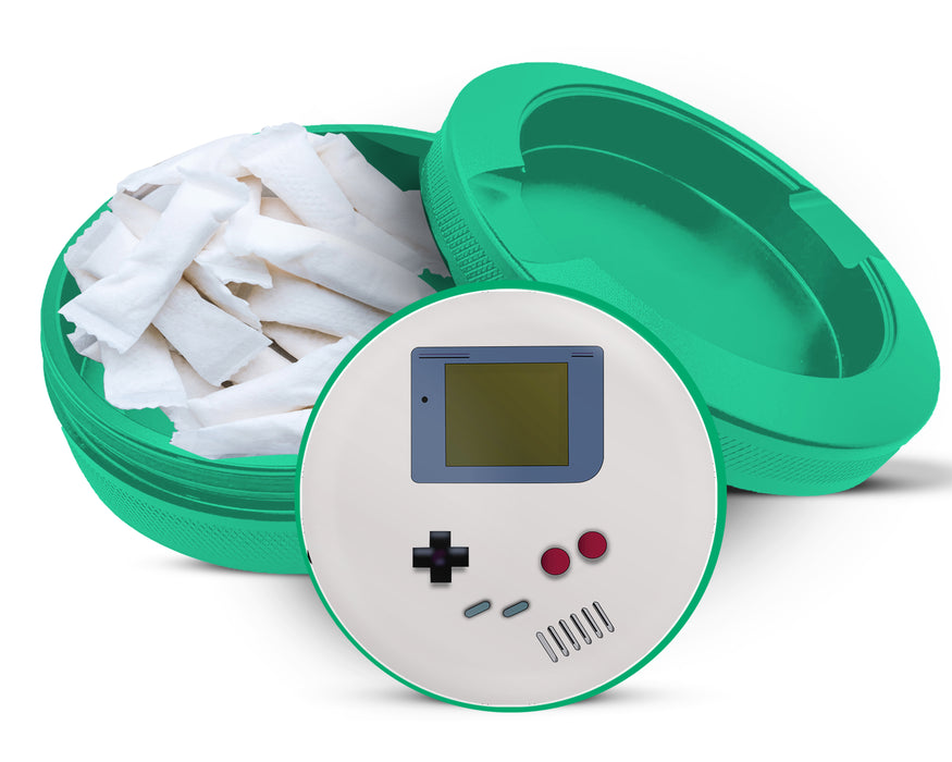 Green Gamer Boy Snus Storage Case