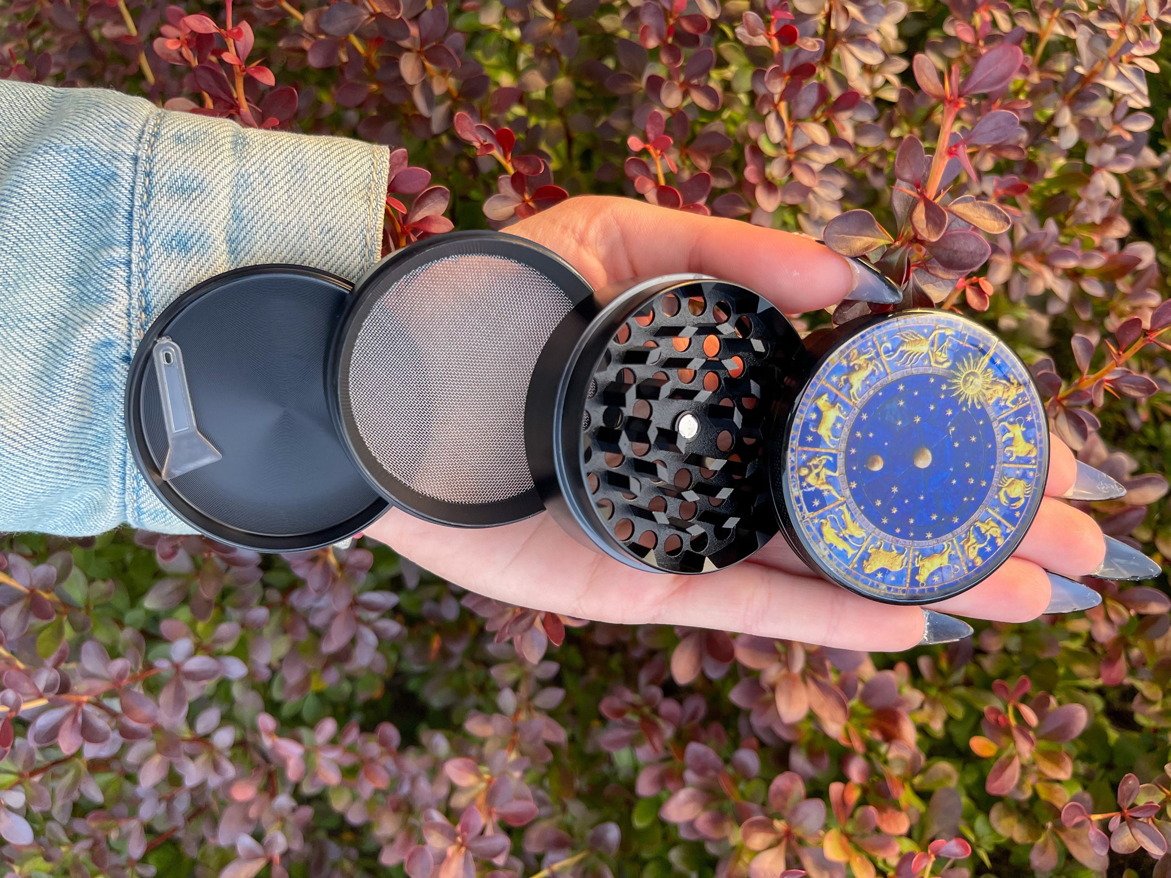 Zodiac Grinder, Astrology Grinder, Celestial Grinder, Star Sign Grinder, Horoscope Grinder, Constellation Grinder,...
