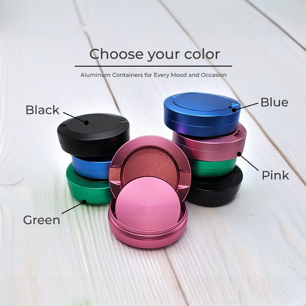 Snus Storage Case Phases of the Moon Witchy Black