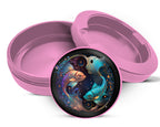 Pisces Zodiac Sign Fish Symbol Snus Storage Case Pink