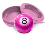 Glossy Pink Magic 8 Ball Pop Aesthetic Snus Storage Case Pink