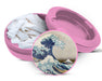 Great Wave of Kanagawa Zyn Storage Case Pink