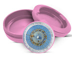 Astrological Zodiac Signs Clock Snus Storage Case Pink