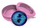 Pisces Zodiac Sign Astrology Snus Storage Case Pink