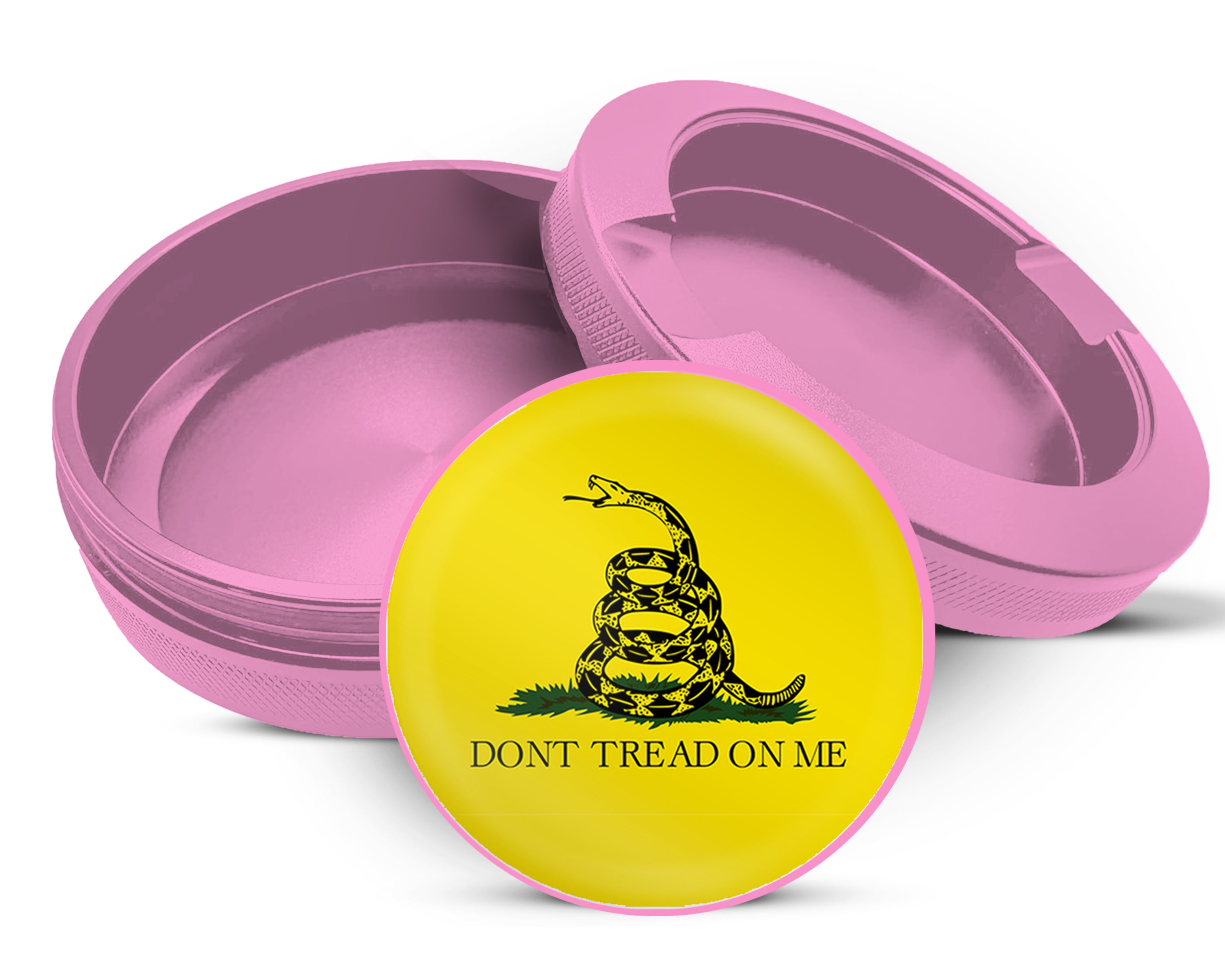 Don't Tread On Me Snus Storage Case Pink