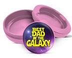 Best Dad In The Galaxy Snus Storage Case Pink
