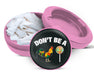Don't Be A C-ck Lollipop Sucker Snus Storage Case Pink