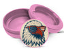 Patriotic Eagle With Sunglasses Snus Storage Case Pink