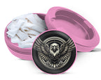 Soaring Bald Eagle Snus Storage Case Pink