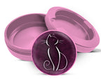 Purple Cat Lover Snus Storage Case Pink