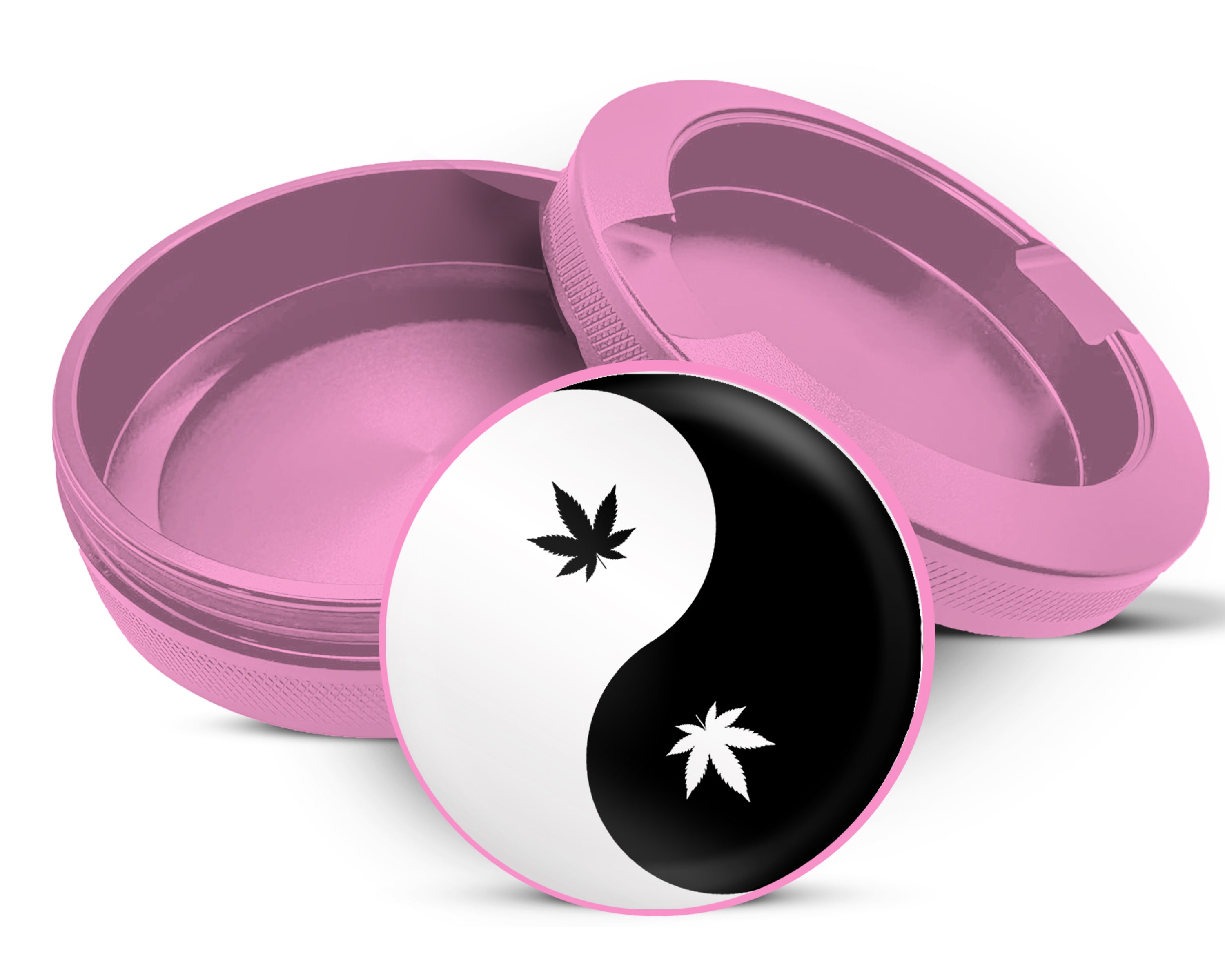 Yin Yang  Snus Storage Case Pink