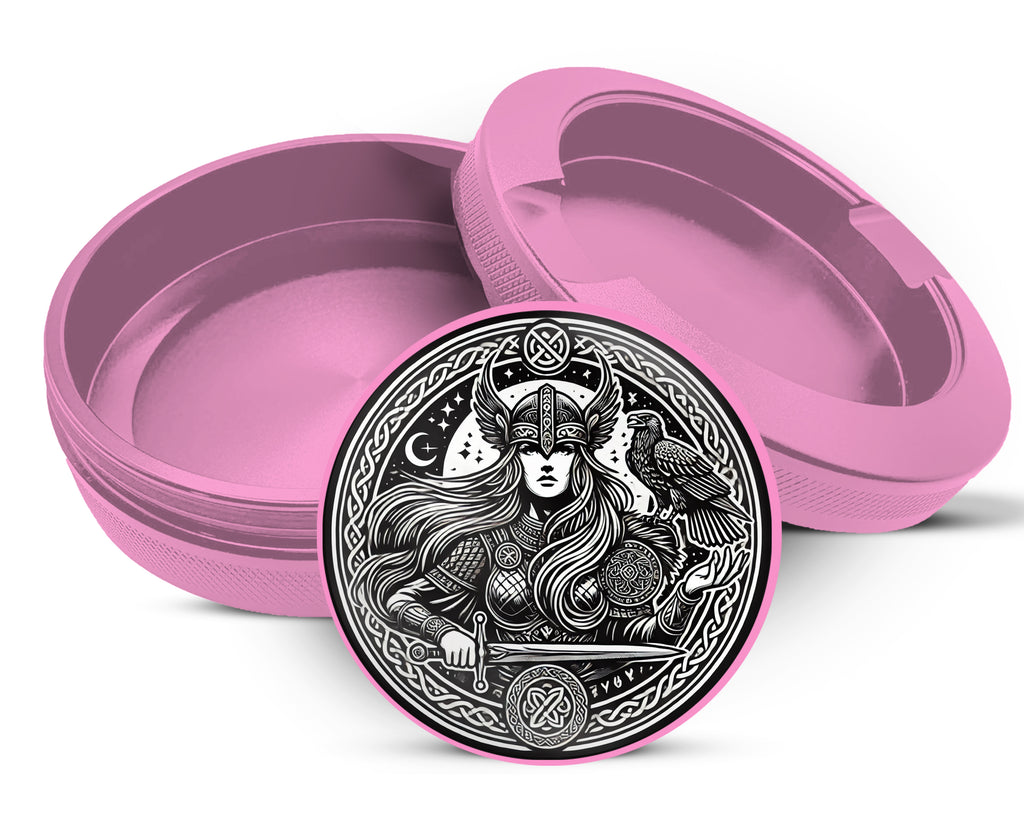 Freya Norse Goddess Snus Storage Case Pink