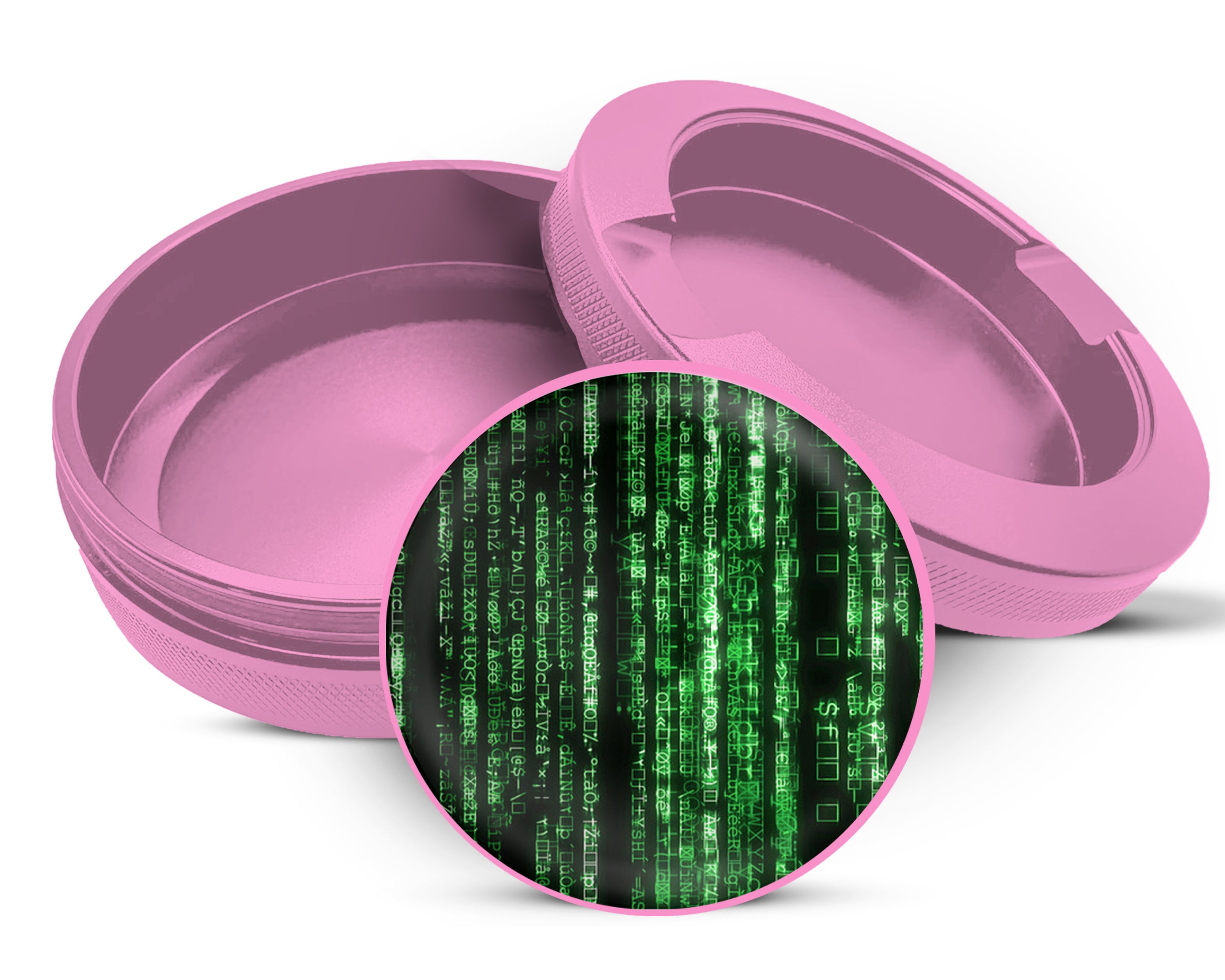 The Matrix Code Snus Storage Case Pink
