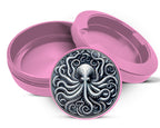 Kraken Octopus Snus Storage Case Pink