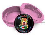 Beware Of Pitbulls They Will Steal Your Heart Snus Storage Case Pink