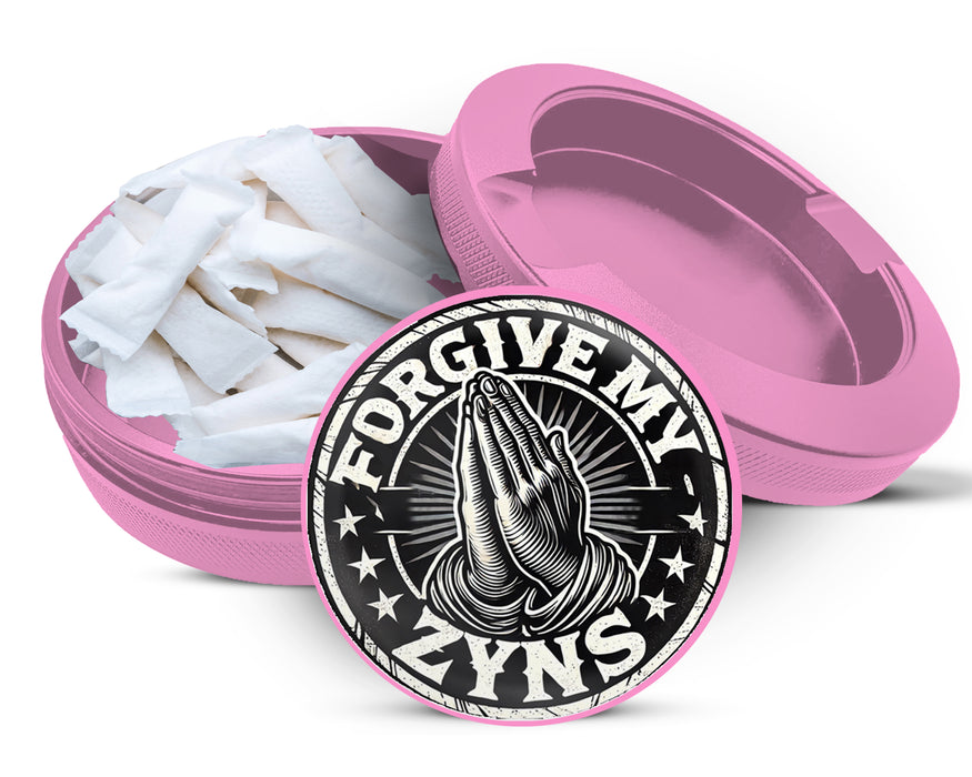 Foorgive My Sins Zyn Storage Case Pink