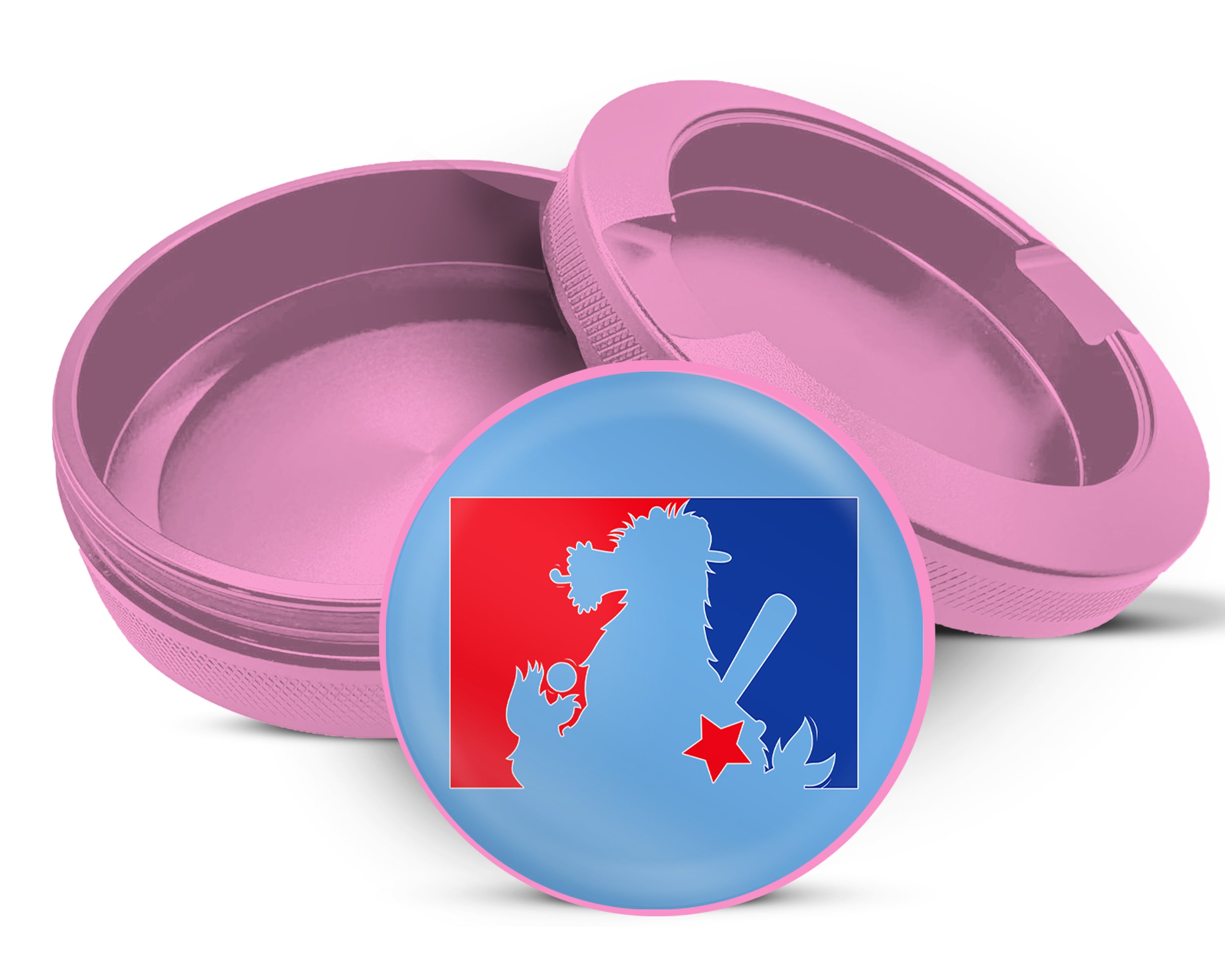 Philly Phan Baseball Snus Storage Case Pink