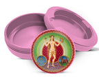 Medieval Venus Planetary Zodiac Snus Storage Case Pink