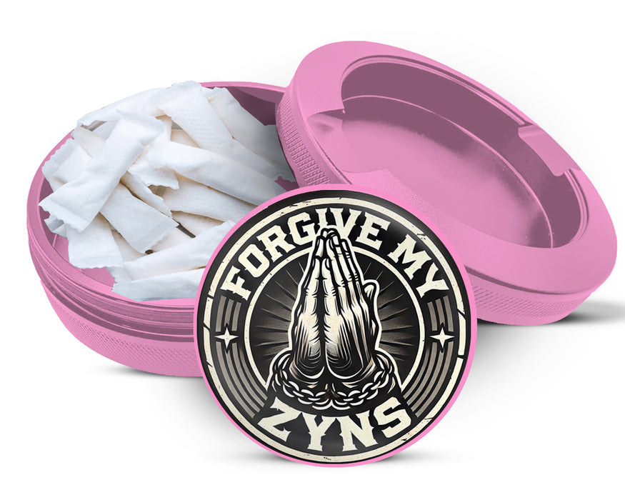 Forgive Me For My Sins Snus Storage Case Pink