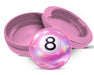 Pink Magic 8 Ball Digital Pop Art Snus Storage Case Pink