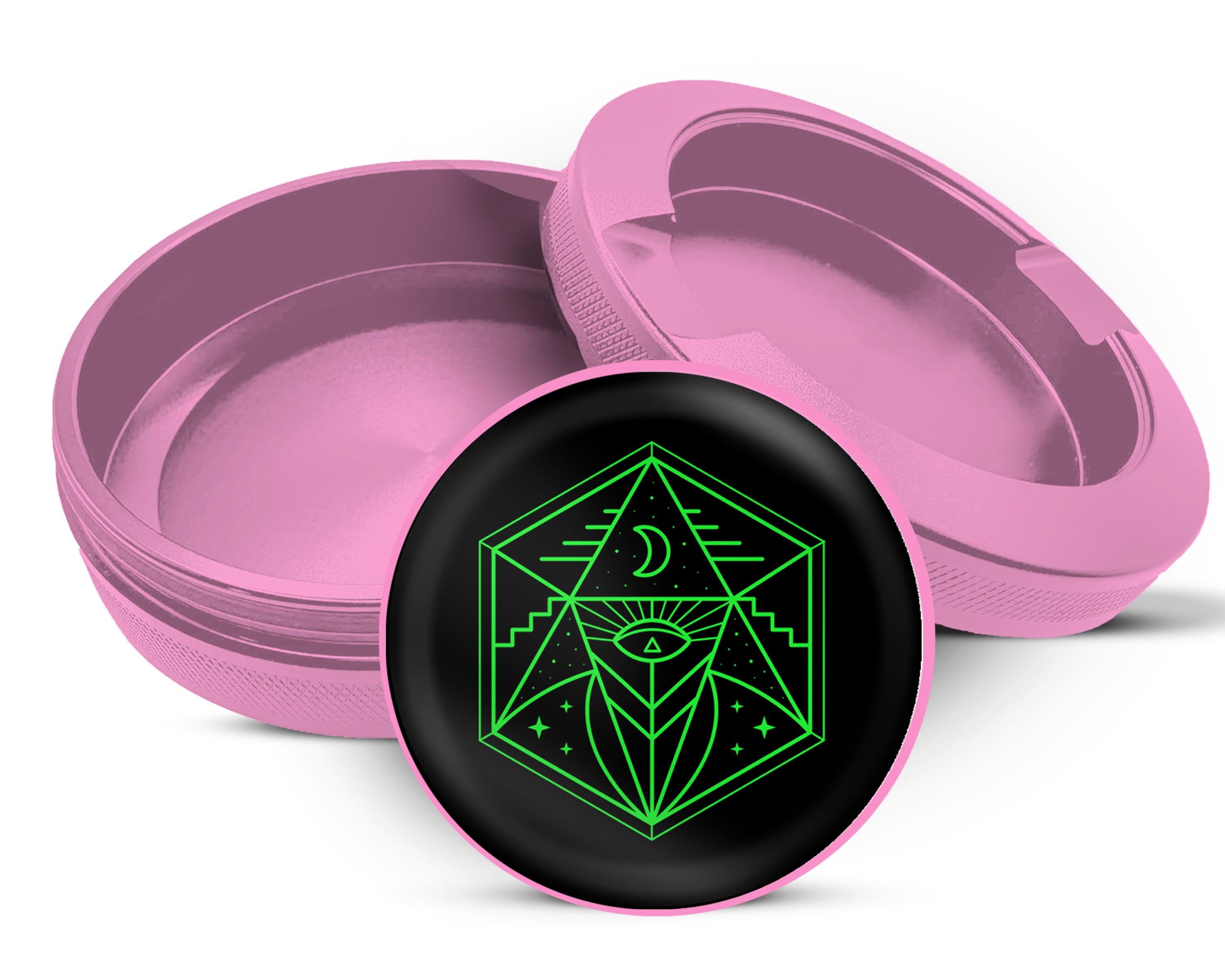 Eye Of Providence Snus Storage Case Pink
