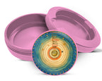 Geocentric Earth-Centered Cosmos Snus Storage Case Pink