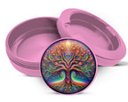 Psychedelic Tree Of Life Snus Storage Case Pink