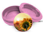 Sunflower Snus Storage Case Pink
