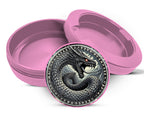 World Serpent Jormungandr Snus Storage Case Pink