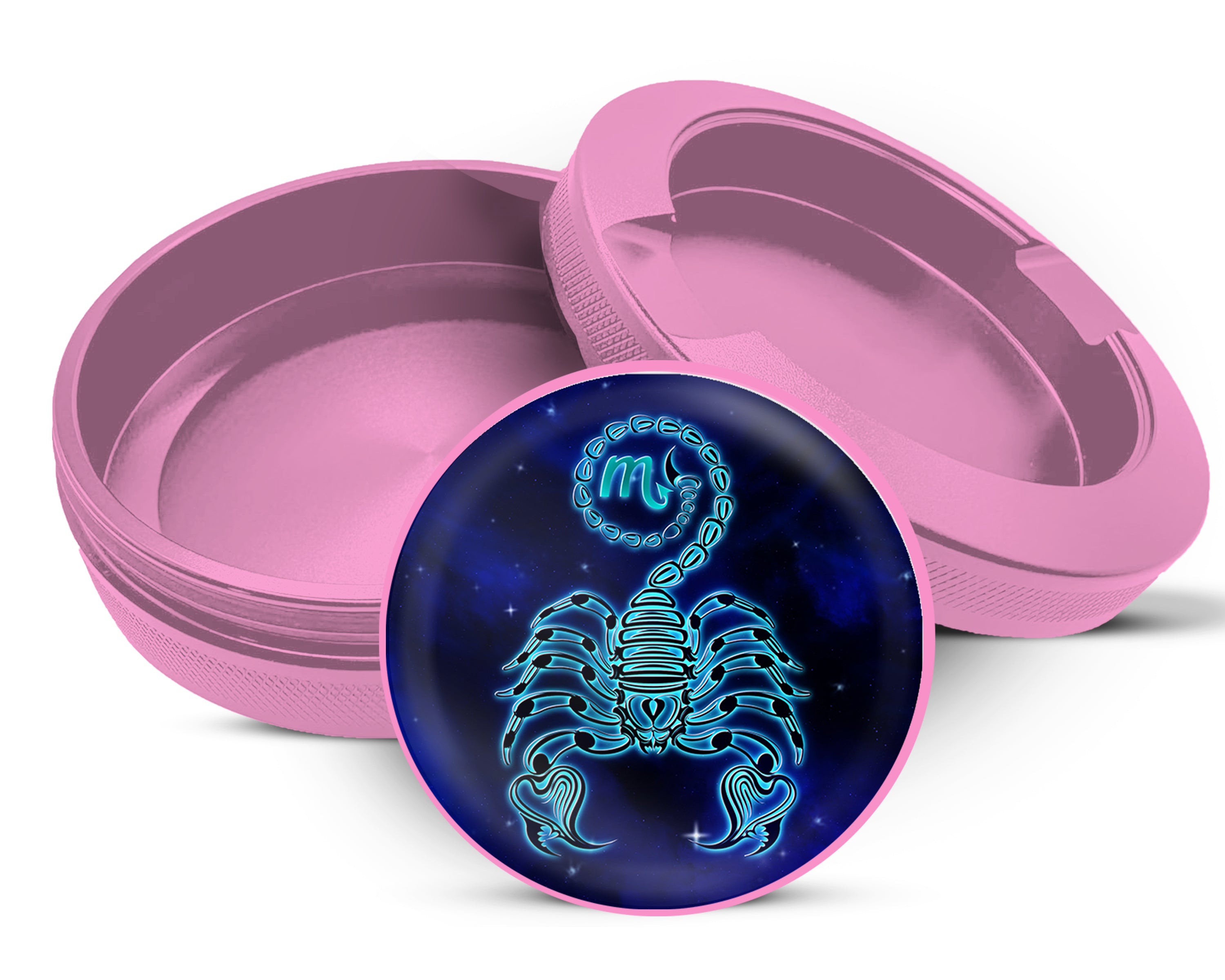 Scorpio Zodiac Astrology Snus Storage Case Pink