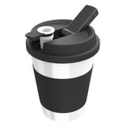 White Cupro Ceramic Mug – Concealed Storage Design for Home or Office