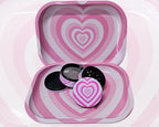Pink Hearts Collectible Tray & Container Set - Cute Organizer