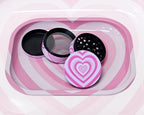 Pink Hearts Collectible Tray & Container Set - Cute Organizer