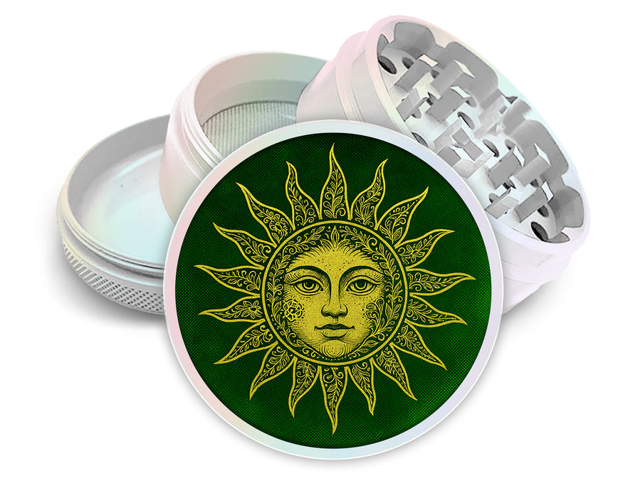 Golden Sun Premium Herb Grinder, 2.5 Inch Spice and Herb Crusher