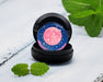 Snus Storage Case Pink Kawaii Crescent Moon with Stars Black