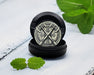 Snus Storage Case Viking Battle Axes Black