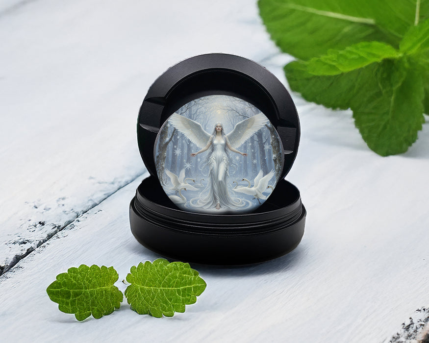 Zyn Storage Case Winter Swan Queen Angel Black