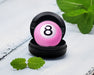 Snus Storage Case Soft Pink 8 Ball Retro Vibe Pool Hall Style Black