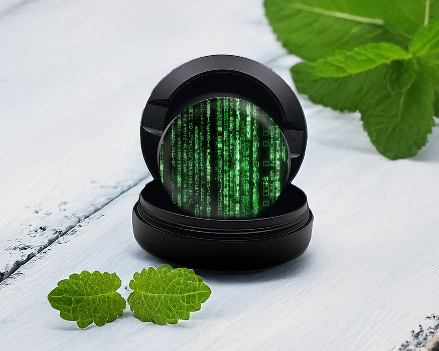 Snus Storage Case The Matrix Code Black