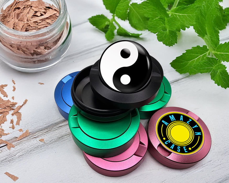 Snus Storage Case Yin Yang Black