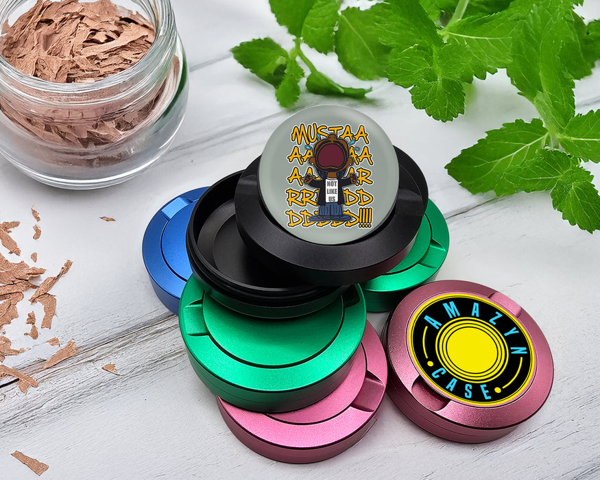 Snus Storage Case Mustard! Kdot Meme Black