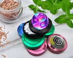 Snus Storage Case Glowing Lava Lamp Trippy Black