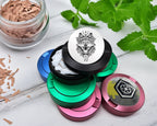 Snus Storage Case Native American Wolf Black