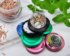 Snus Storage Case Steampunk Clockwork Black