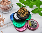 Snus Storage Case Leopard Print Black