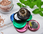 Snus Storage Case Ball Python Snake Coiled Up Black