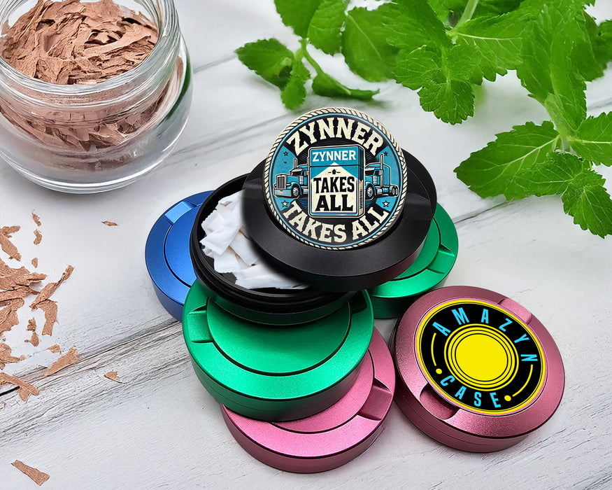 Zyn Storage Case Zynner Takes All Trucker Black