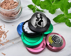 Snus Storage Case Noir Rose Vintage Elegance Black